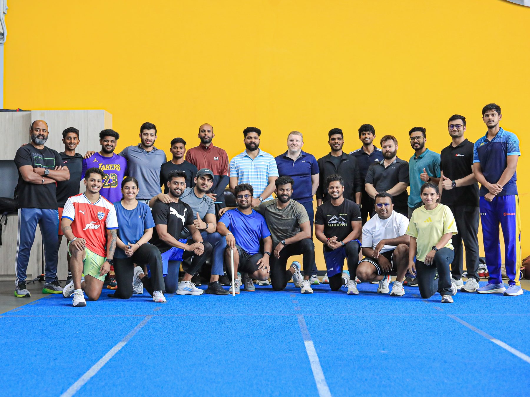 UKSCA course cohort at Lakshyan Academy in 2025