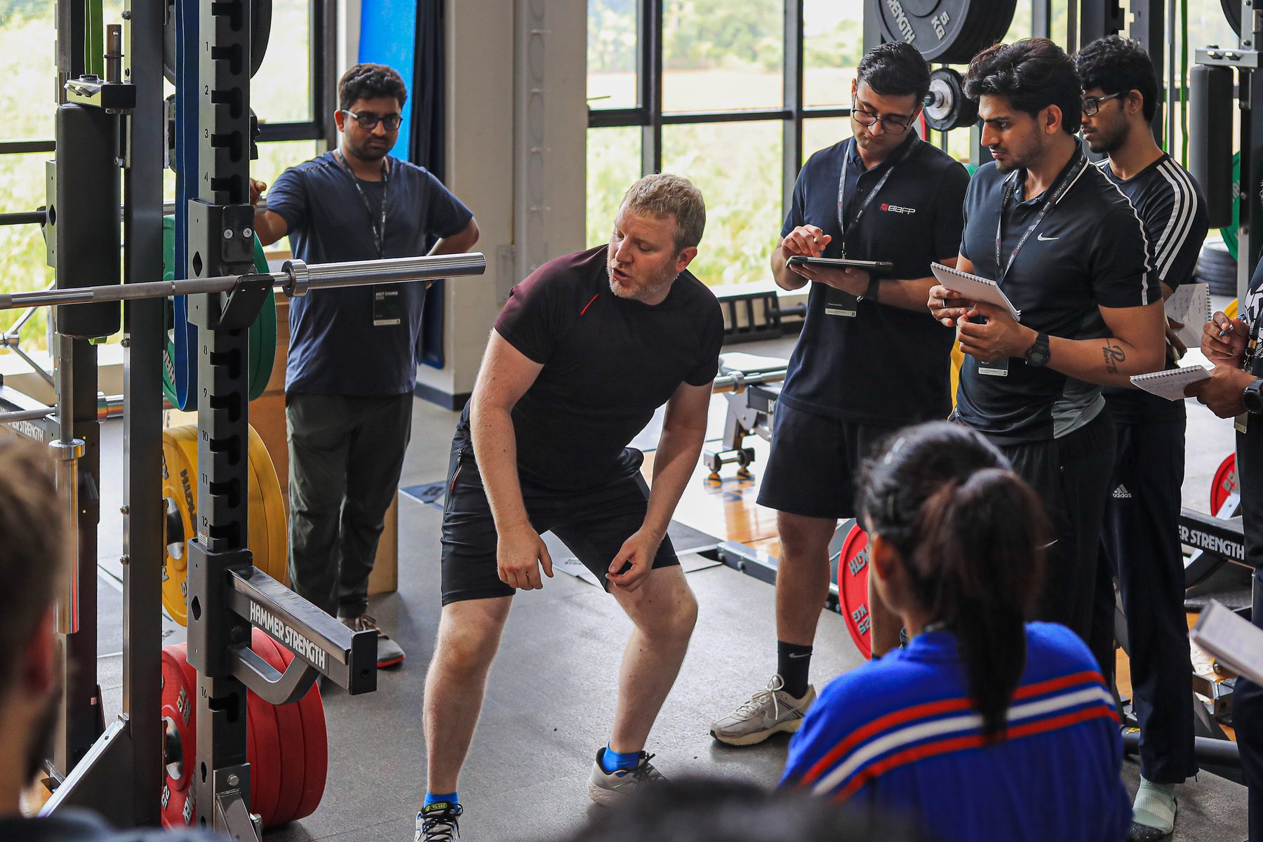 Martin Gallyer coaching at UKSCA ASCT Course India 2025